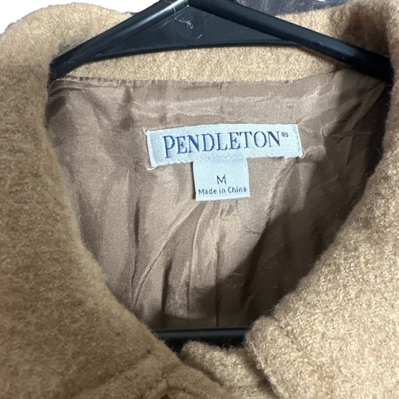 TAN wool Pendleton blazer - Picture 4 of 4